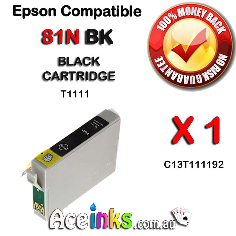 Compatible EPSON 81N BK BLACK